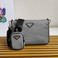 PRADA HANDBAG MEN’S gray