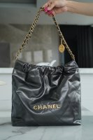 CHANEL HANDBAG Metallic Gray