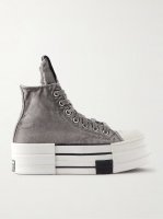 + Converse DRKSHDW DBL DRKSTAR Chuck 70 canvas platform sneakers