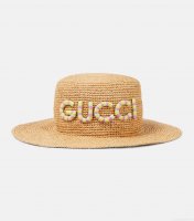 GucciStraw bucket hat