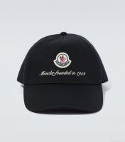 MonclerLogo cotton baseball cap