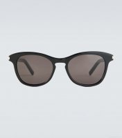 Saint LaurentRound-frame acetate sunglasses