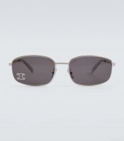 Celine EyewearTriomphe Rhinestone 02 rectangular sunglasses