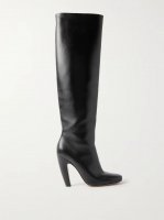 Veneta leather knee boots