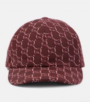 GucciGG Shadow wool canvas baseball cap