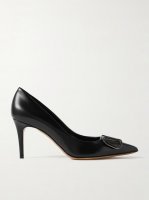 VLOGO 80 embellished leather pumps