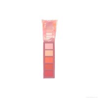 Paleta de Blush e Iluminador em Pó Essence Peachy Blossom 5 Shades