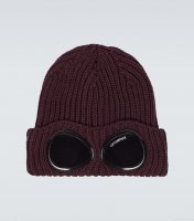 C.P. CompanyGoggle wool beanie