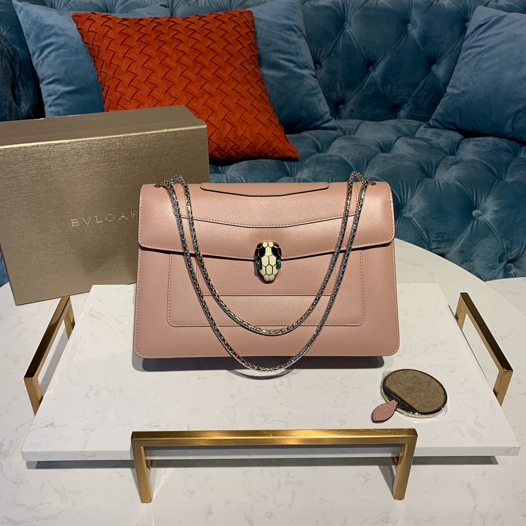 BULGARI HANDBAG pink