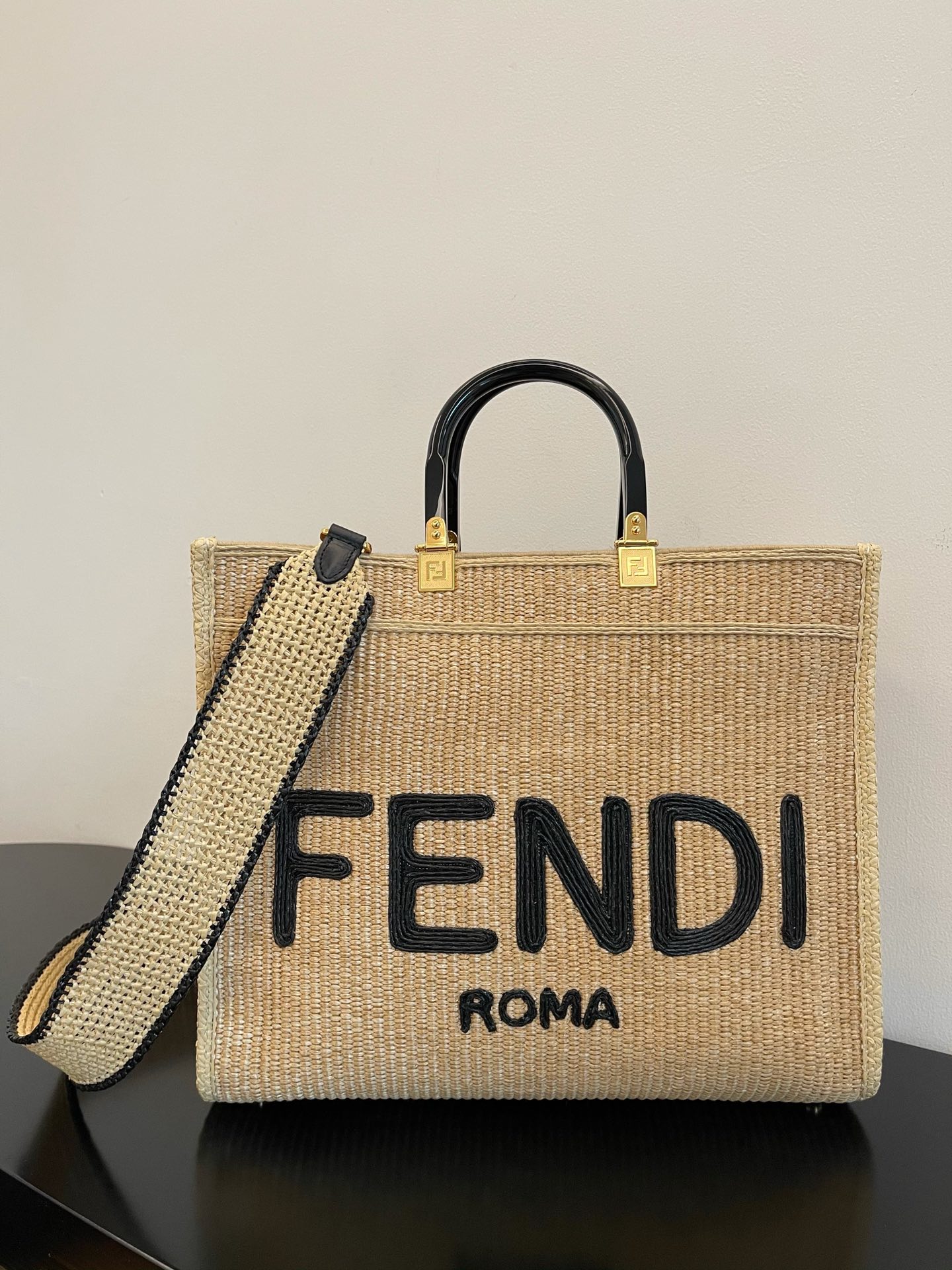 FENDI HANDBAG Khaki