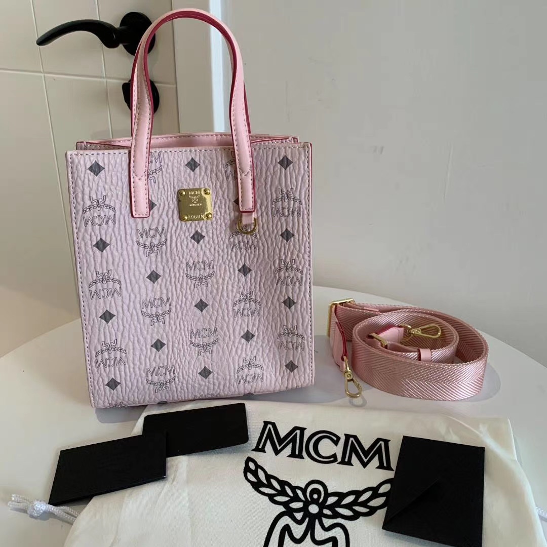 MCM WORLDWIDE HANDBAG pink