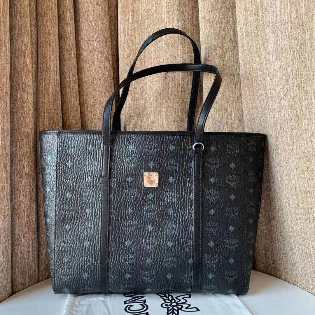 MCM WORLDWIDE SHOULDER BAG black