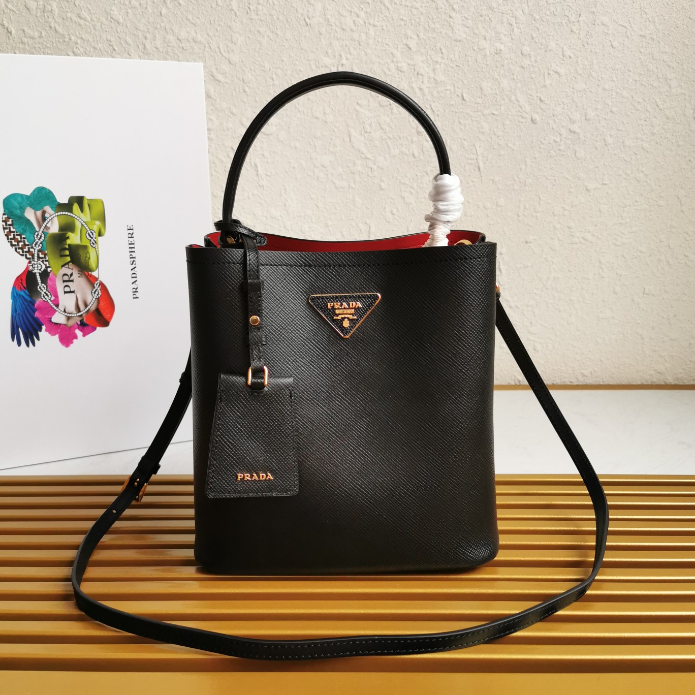 PRADA HANDBAG black