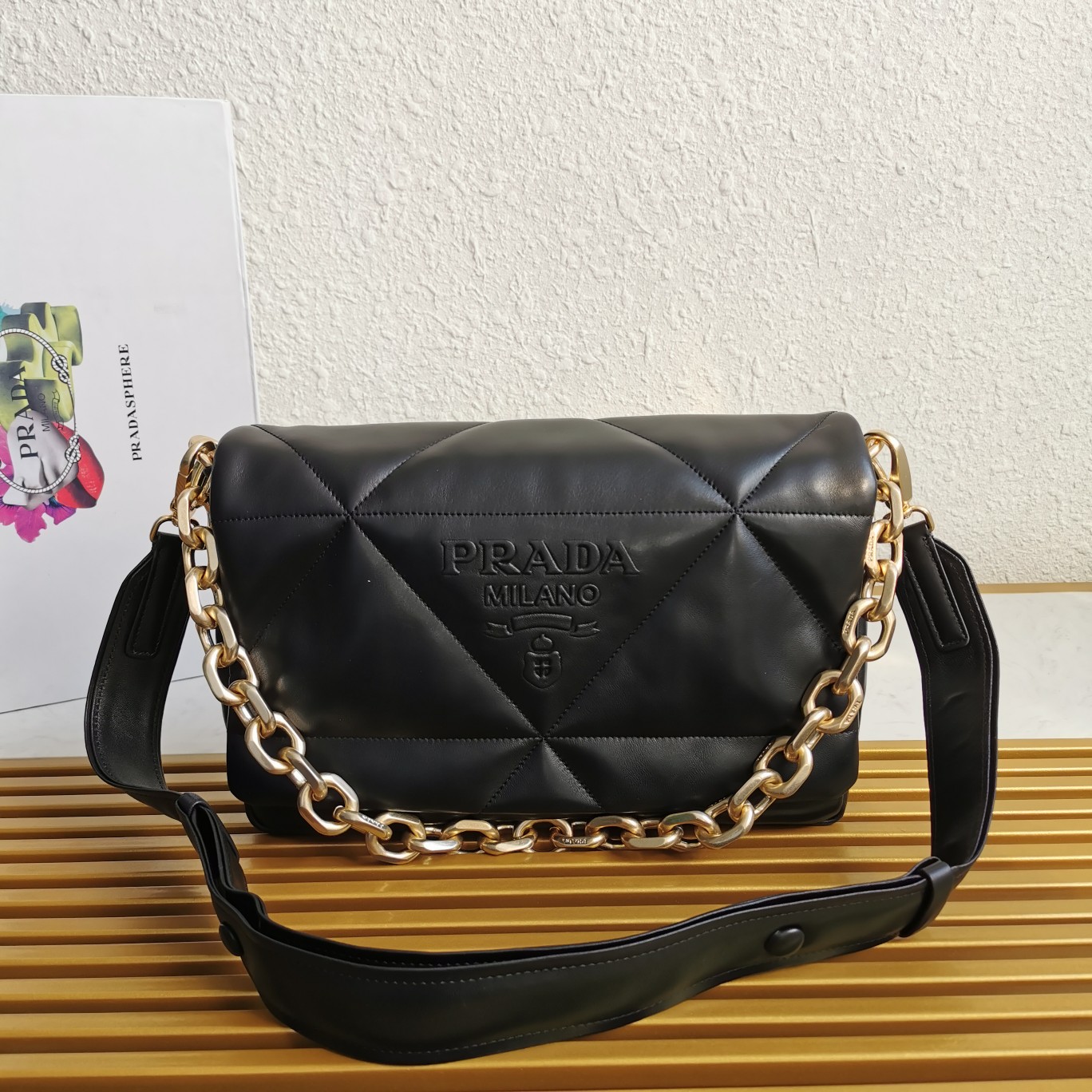 PRADA CROSSBODY BAG black