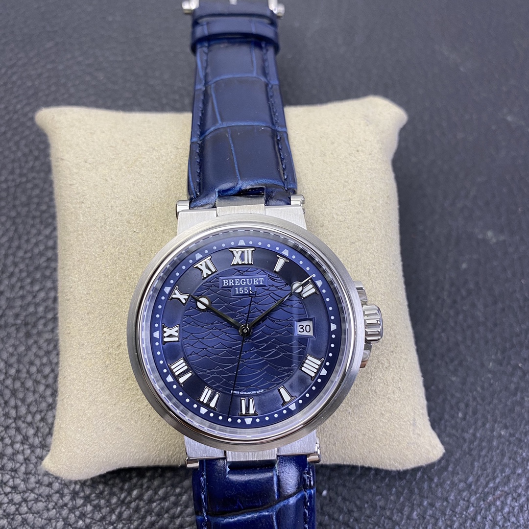 Breguet MARINE Nautical Series 5517 wristwatch.