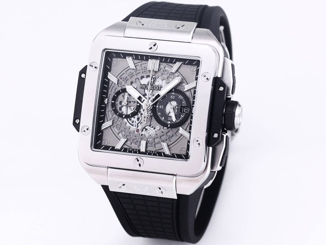 HUBLOT UBO Square Bang Unico Series Wristwatch