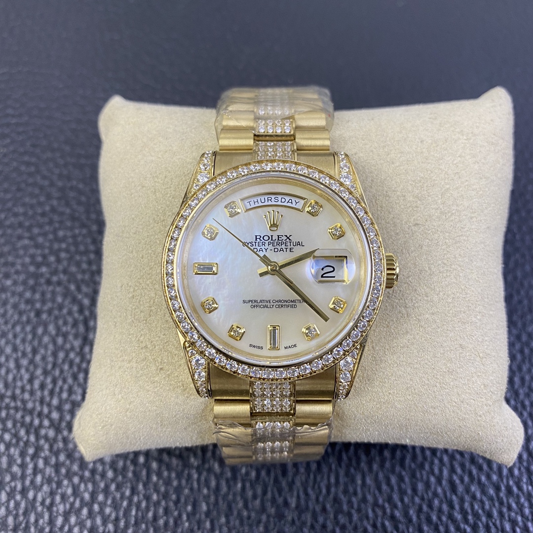 Rolex Day-Date 36 Series, Diamond Edition