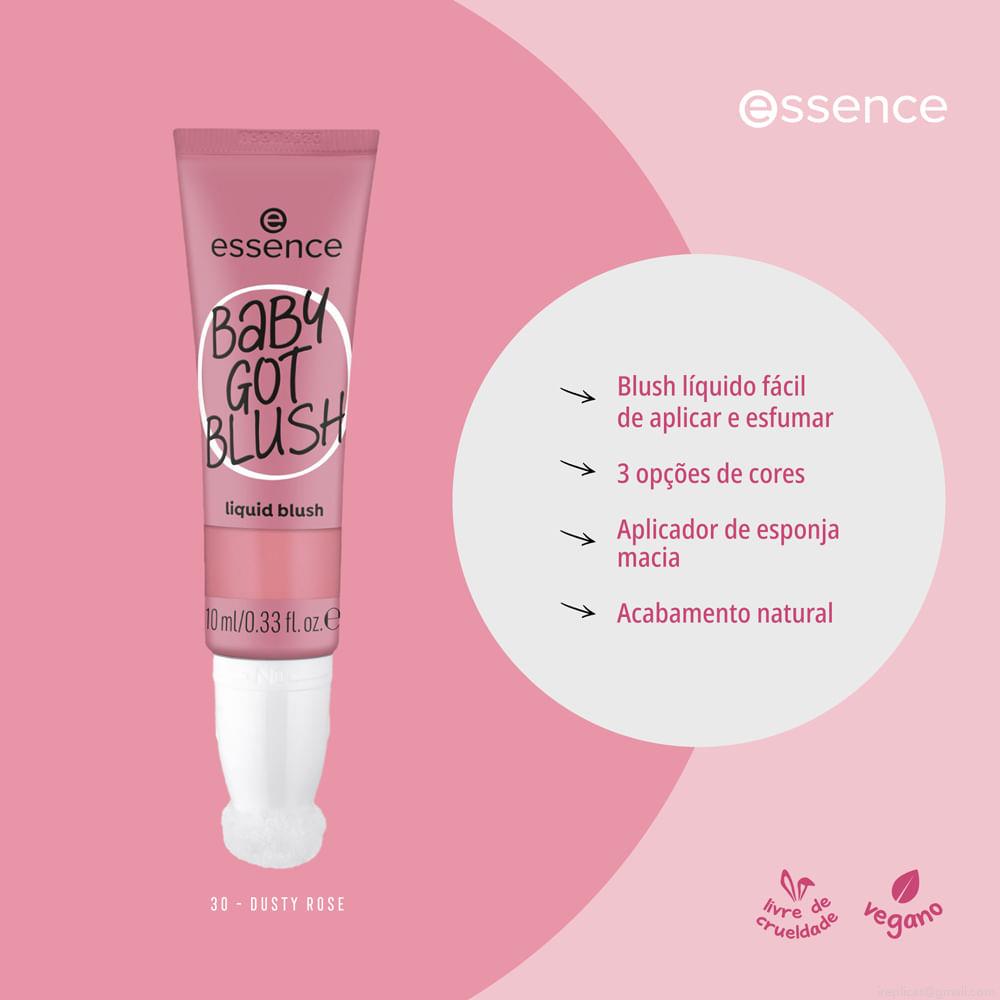 Blush Líquido Baby Got Blush Essence 30 Dusty Rose 10 ml