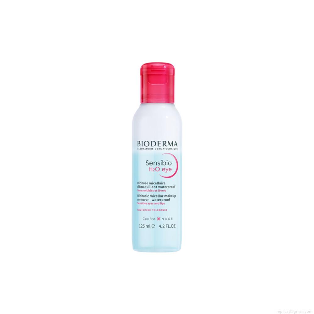 Demaquilante Bifásico Bioderma Sensibio H2O Eye 125 ml