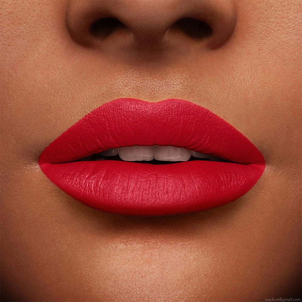 Batom Cremoso Matte Lancôme L'Absolu Rouge Drama Matte Attrape-Coeur 505 3,4 g