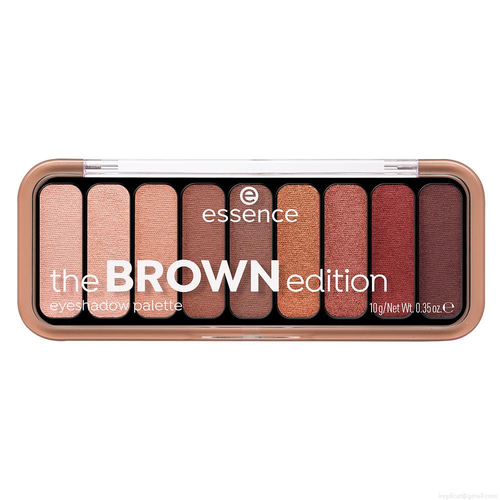 Paleta de Sombra em Pó Essence The Brown 9 Shades