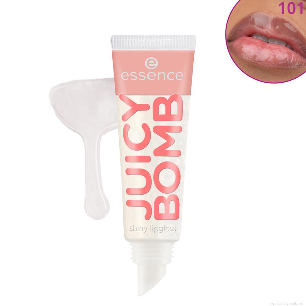 Gloss Labial Líquido Cintilante Essence Juicy Bomb 101 Lovely Litchi 10 ml