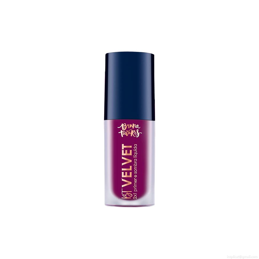 Sombra Líquida e Primer 2x1 Bruna Tavares BT Velvet Grape 6 ml