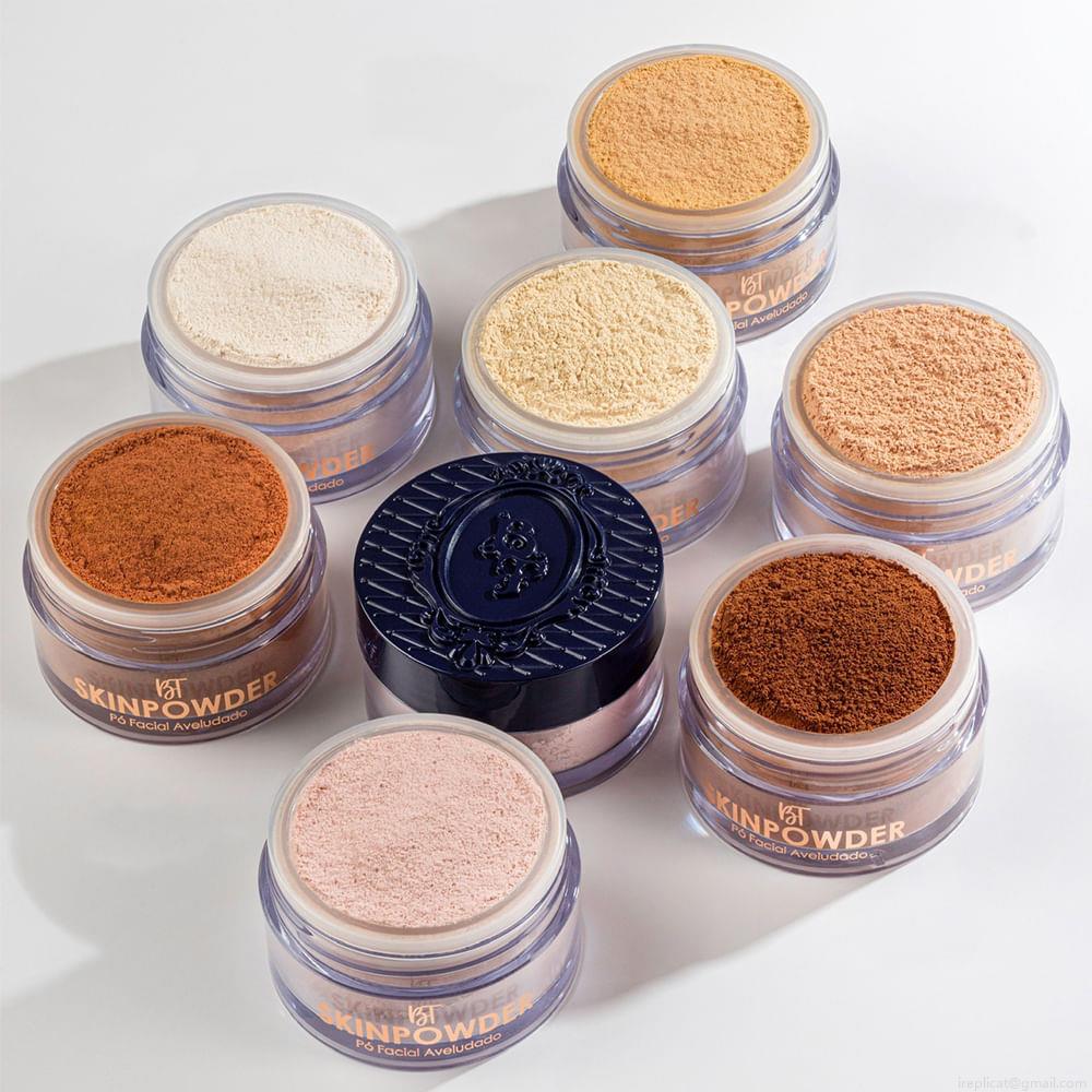 Pó Solto Aveludado Bruna Tavares BT Skinpowder Medium 15 g