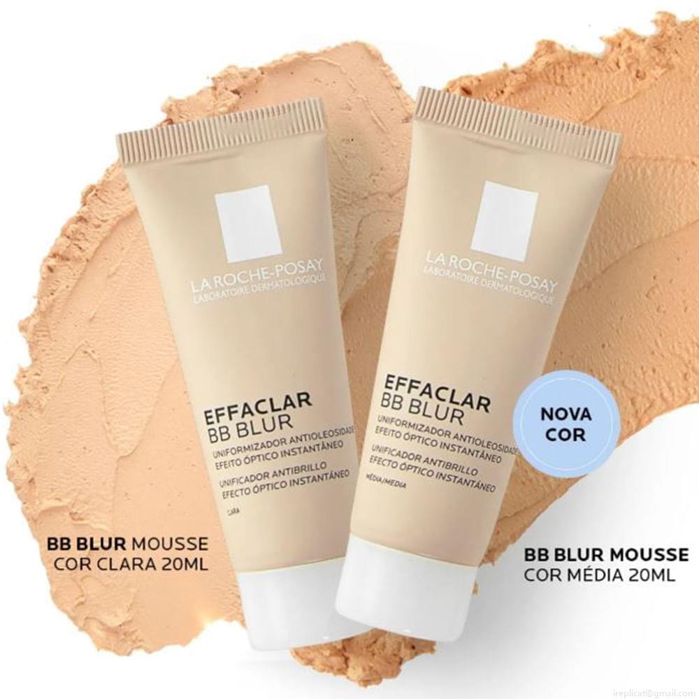 BB Cream Mousse Uniformizador La Roche-Posay Effaclar Média 20 ml