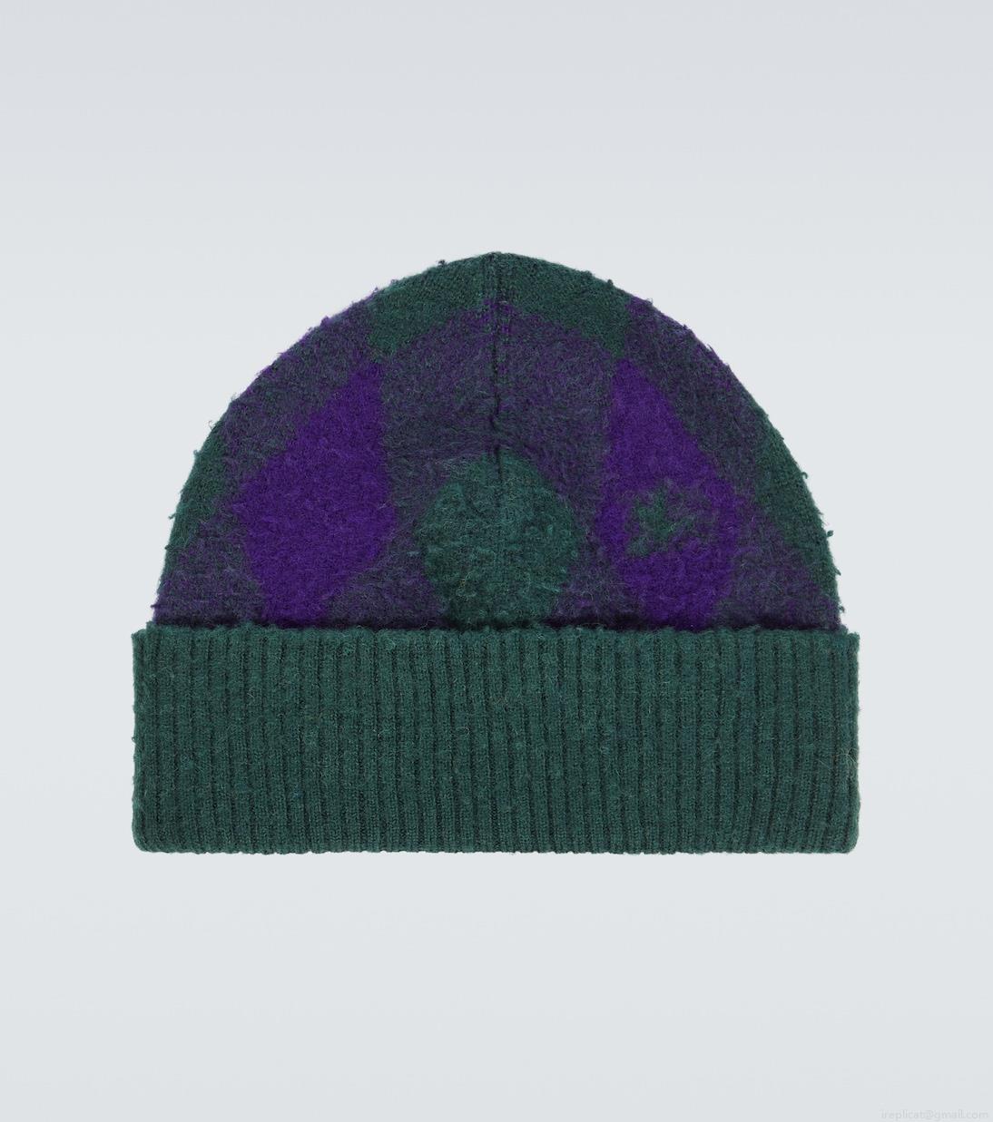 BurberryArgyle wool beanie