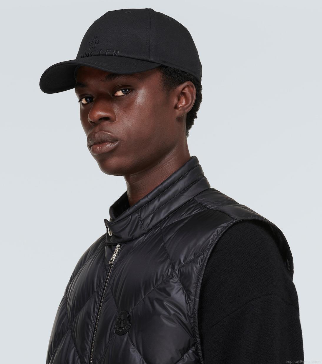 MonclerCotton baseball cap