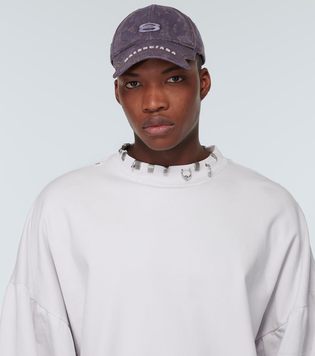 BalenciagaUnity Sports Icon cotton drill baseball cap