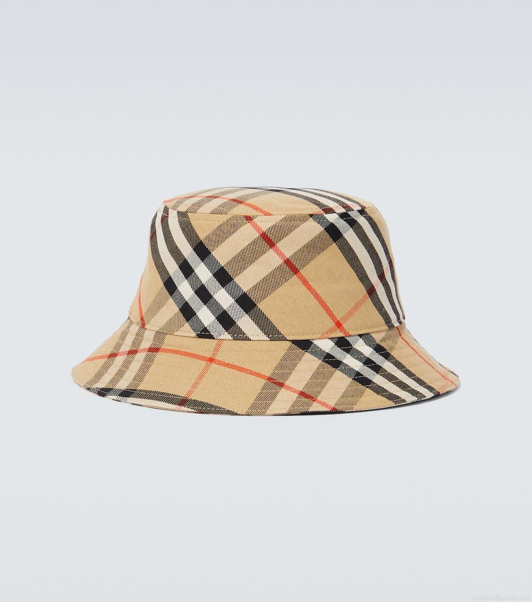 BurberryEKD Burberry Check bucket hat