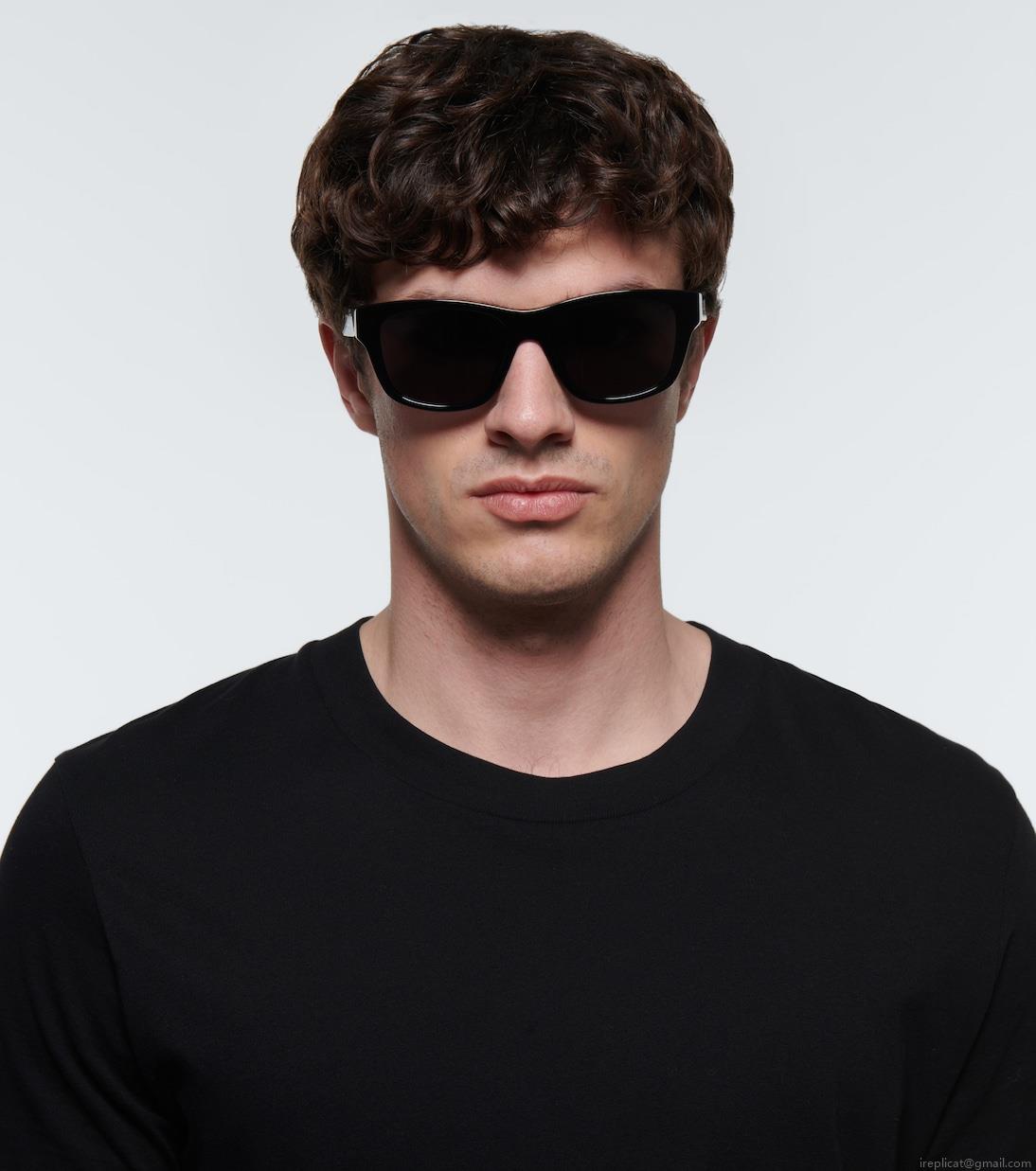 Celine EyewearMonochroms 05 square sunglasses with strap