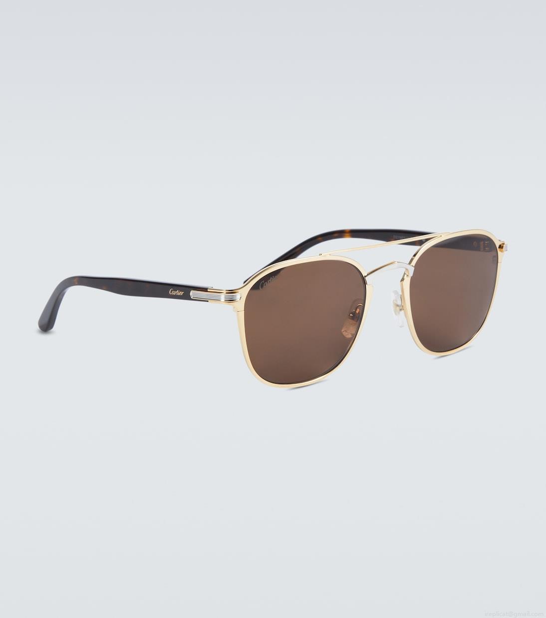 Cartier Eyewear CollectionC de Cartier aviator sunglasses