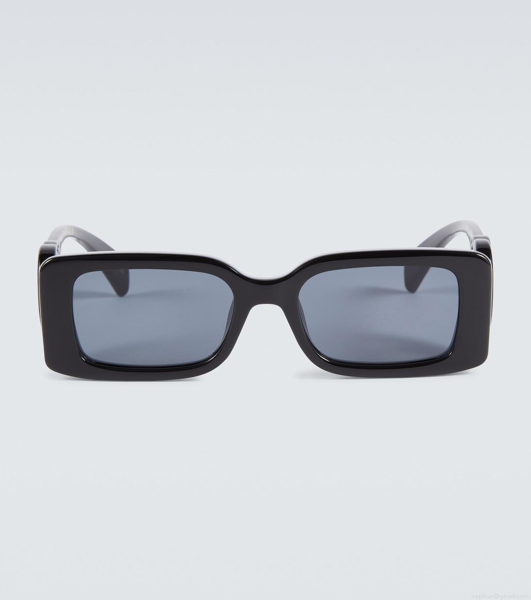 GucciLogo rectangular sunglasses