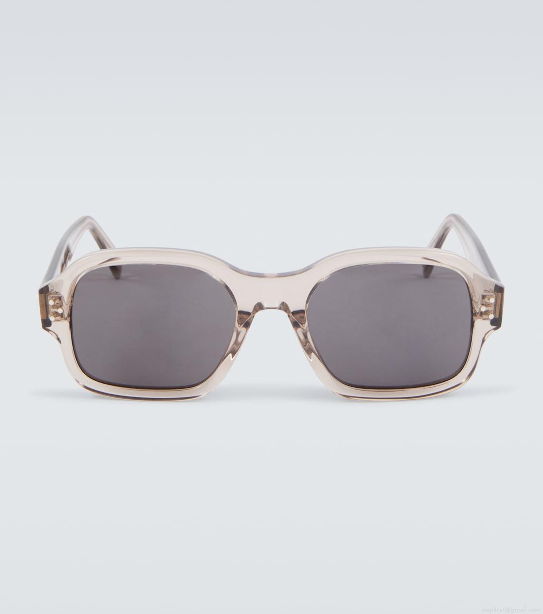 Celine EyewearBold 3 Dots squared sunglasses