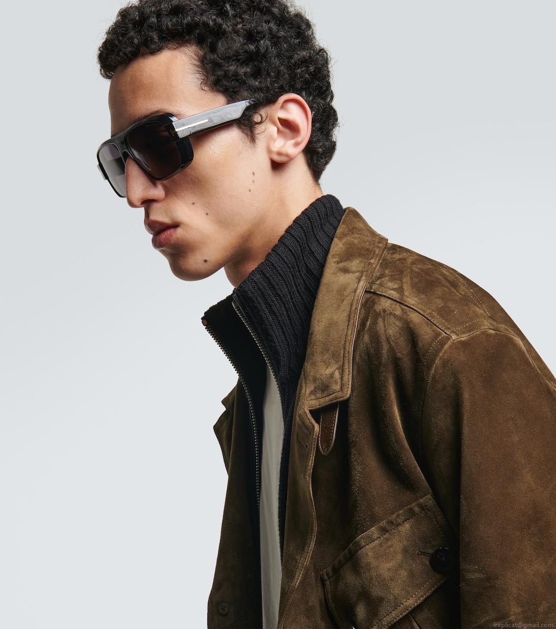 Tom FordTurner flat-brow sunglasses