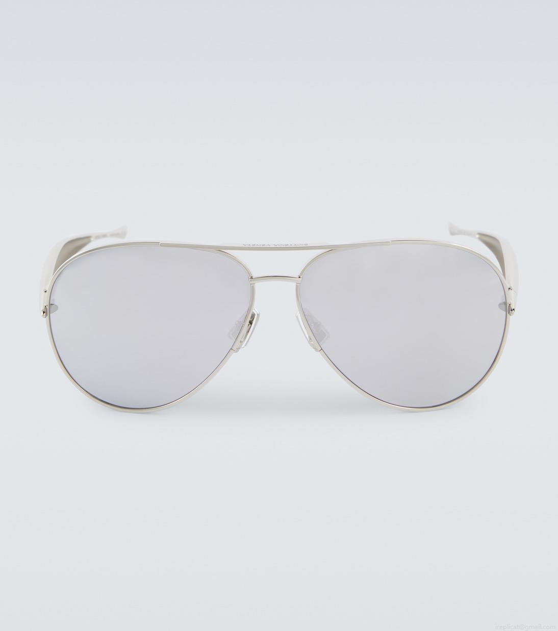 Bottega VenetaSardine aviator sunglasses