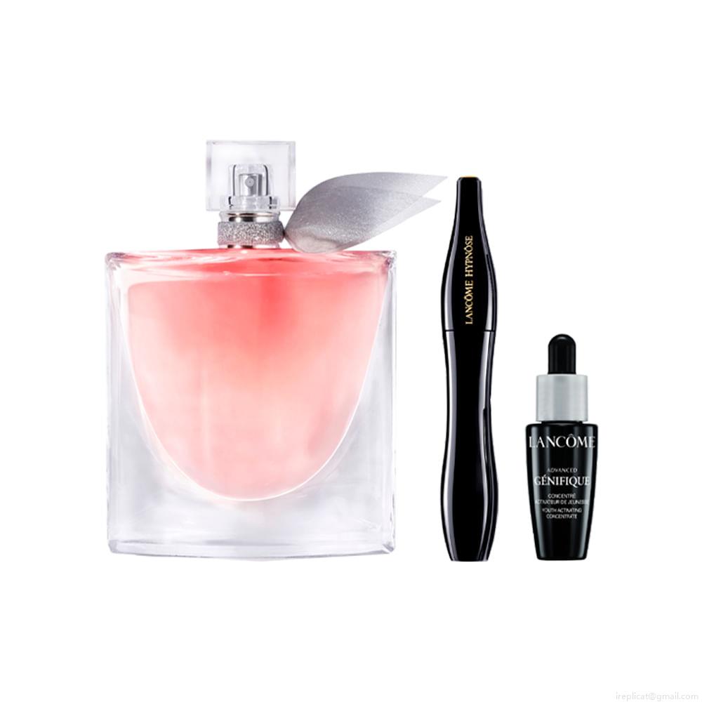 Kit Perfume Lancôme La Vi Est Belle Eau de Parfum Feminino 100 ml + Máscara De Cílios 2 ml + Sérum