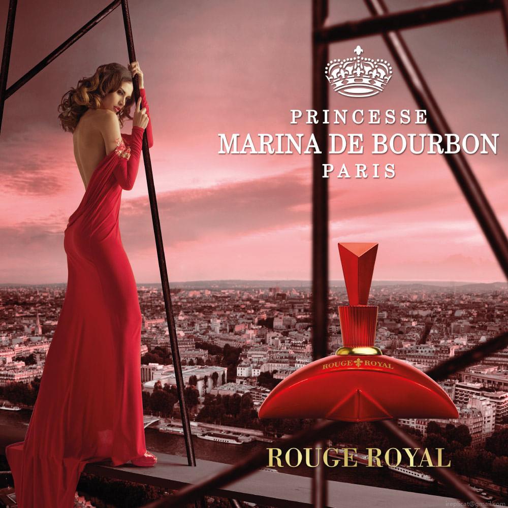 Kit Perfume Marina De Bourbon Rouge Royal Eau de Parfum Feminino 100 ml + Loção Corporal 100 ml + Necessaire