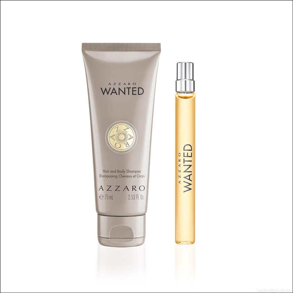 Kit Perfume Azzaro Pour Homme Masculino Eau de Toilette 100ml + Shampoo 75ml + Miniatura 10 ml