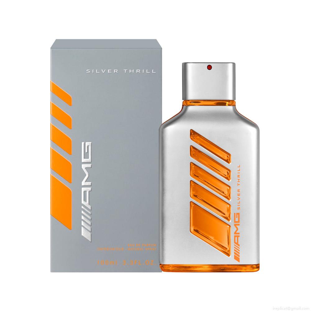 Perfume Mercedes Benz Amg Silver Thrill Unissex Eau de Parfum 100 ml