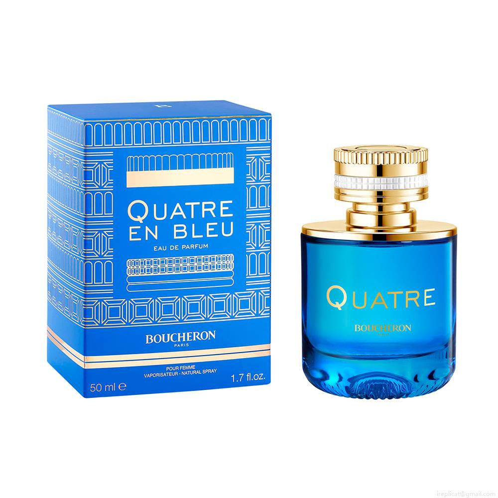 Perfume Boucheron Quatre En Bleu Feminino Eau de Parfum 50 ml