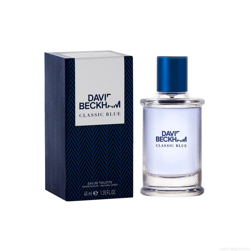 Perfume David Beckham Classic Blue Masculino Eau de Toilette 40 ml