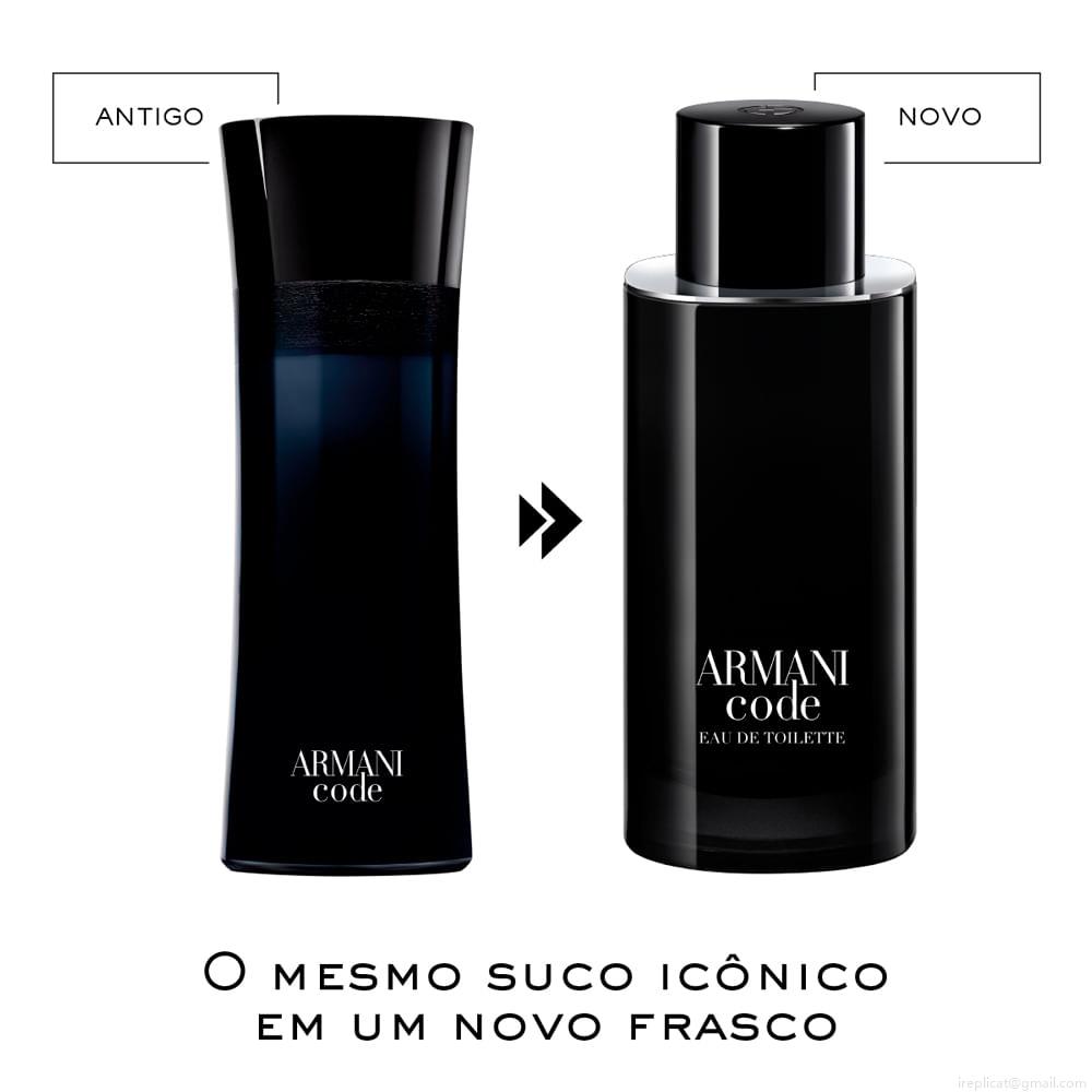 Perfume Giorgio Armani New Code Masculino Eau de Toilette Refill 150 ml