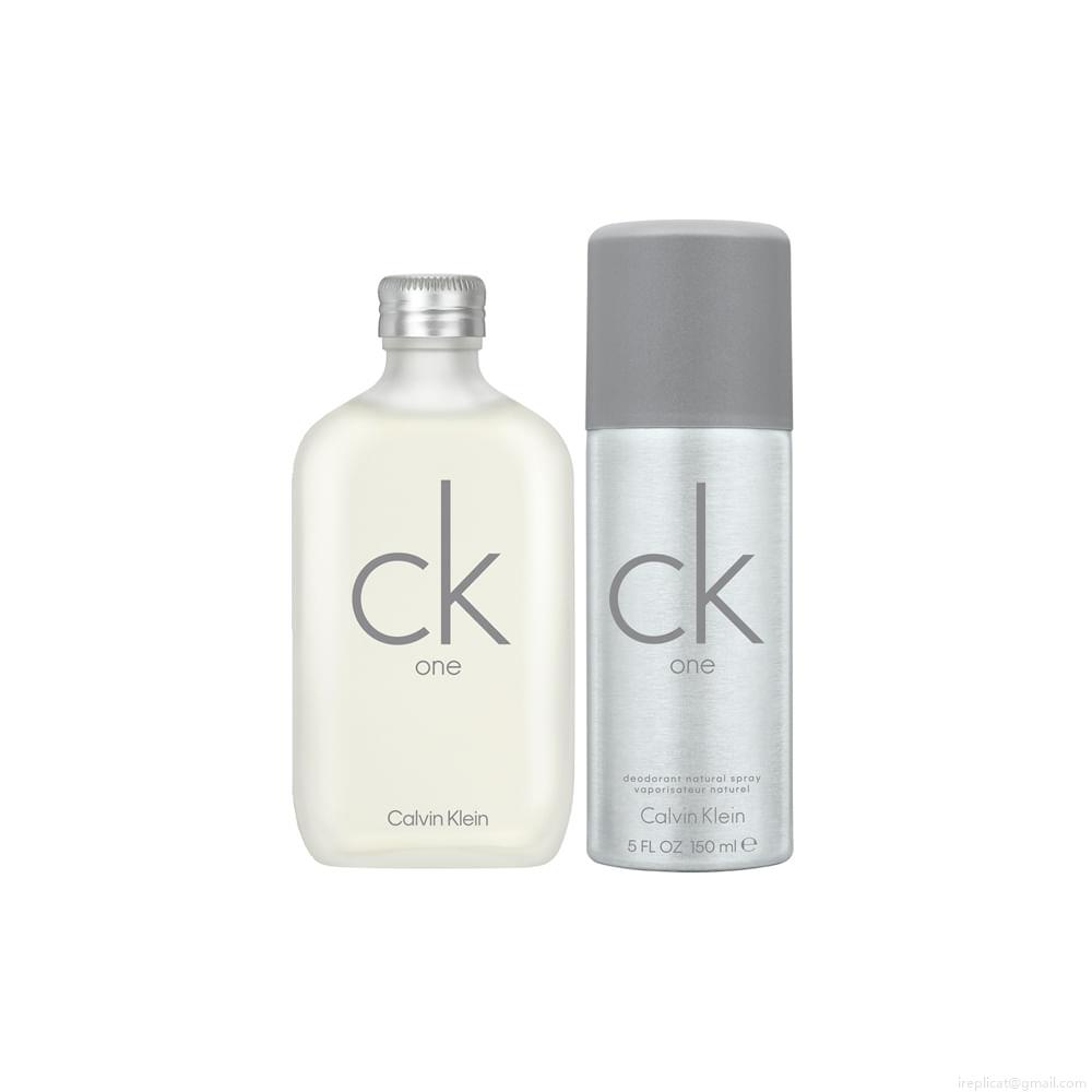 Kit Calvin Klein CK One Unissex Eau de Toilette 100 ml + Desodorante 150 ml