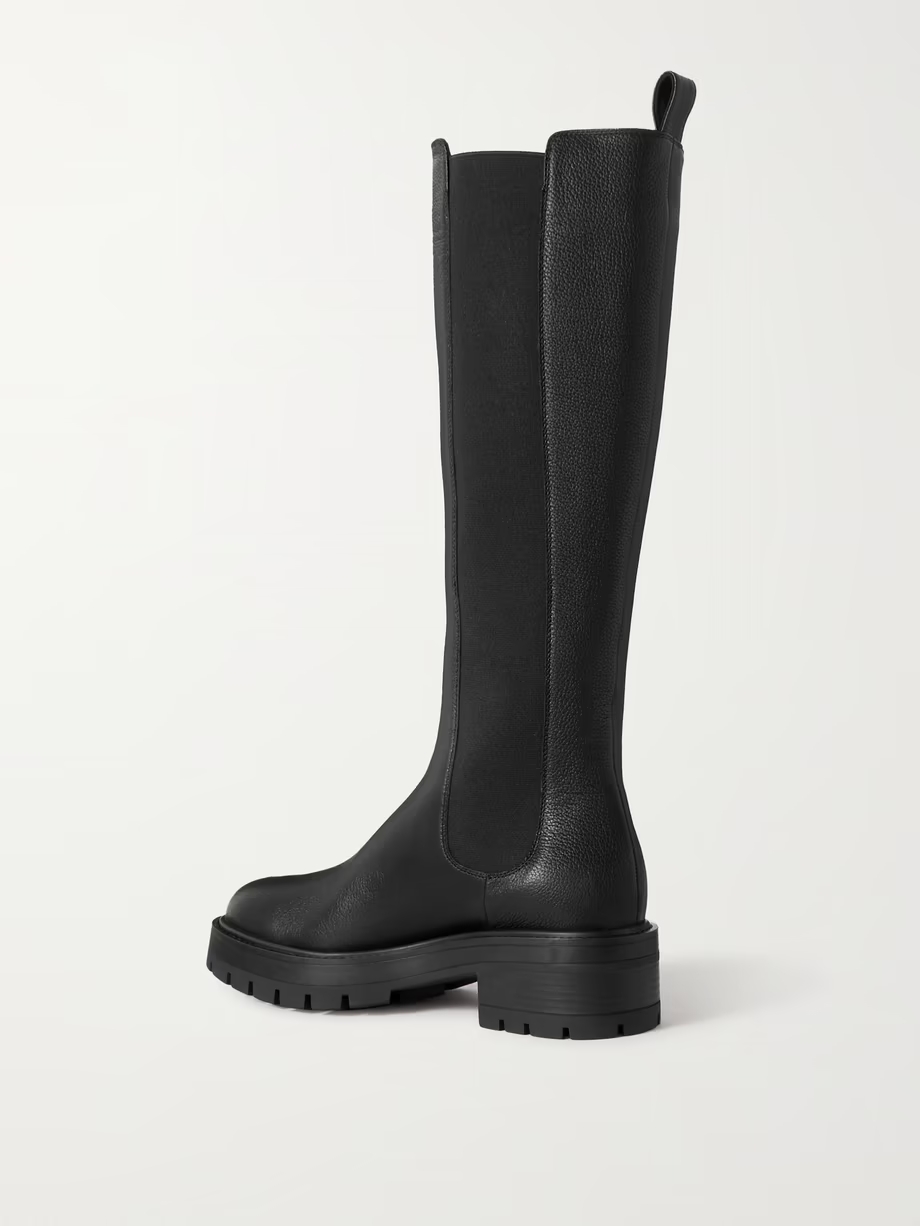 Crosby leather knee boots