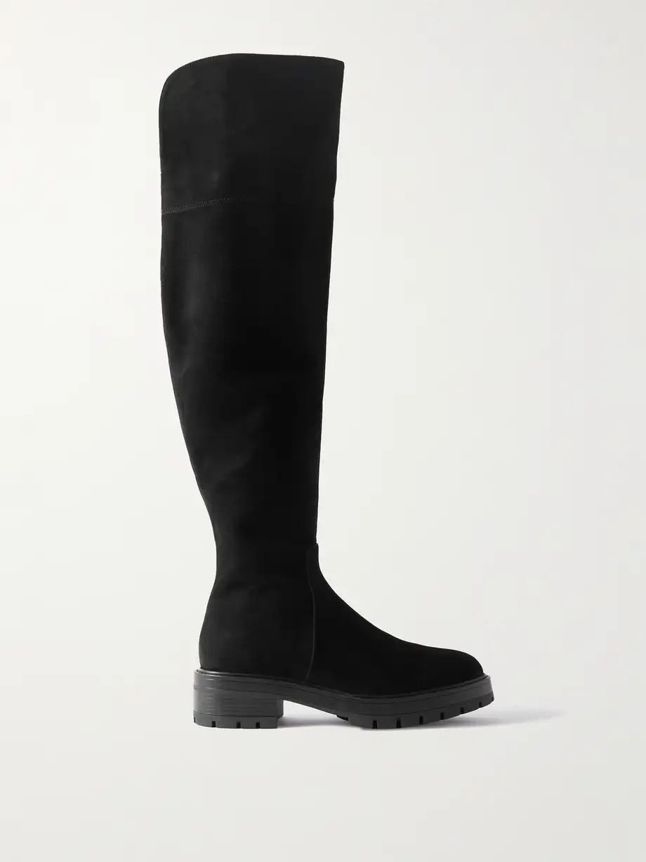 Whitney suede over-the-knee boots