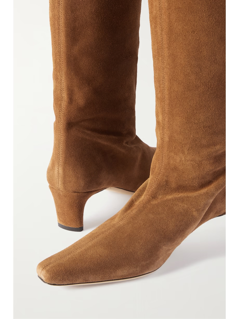 Wally suede knee boots